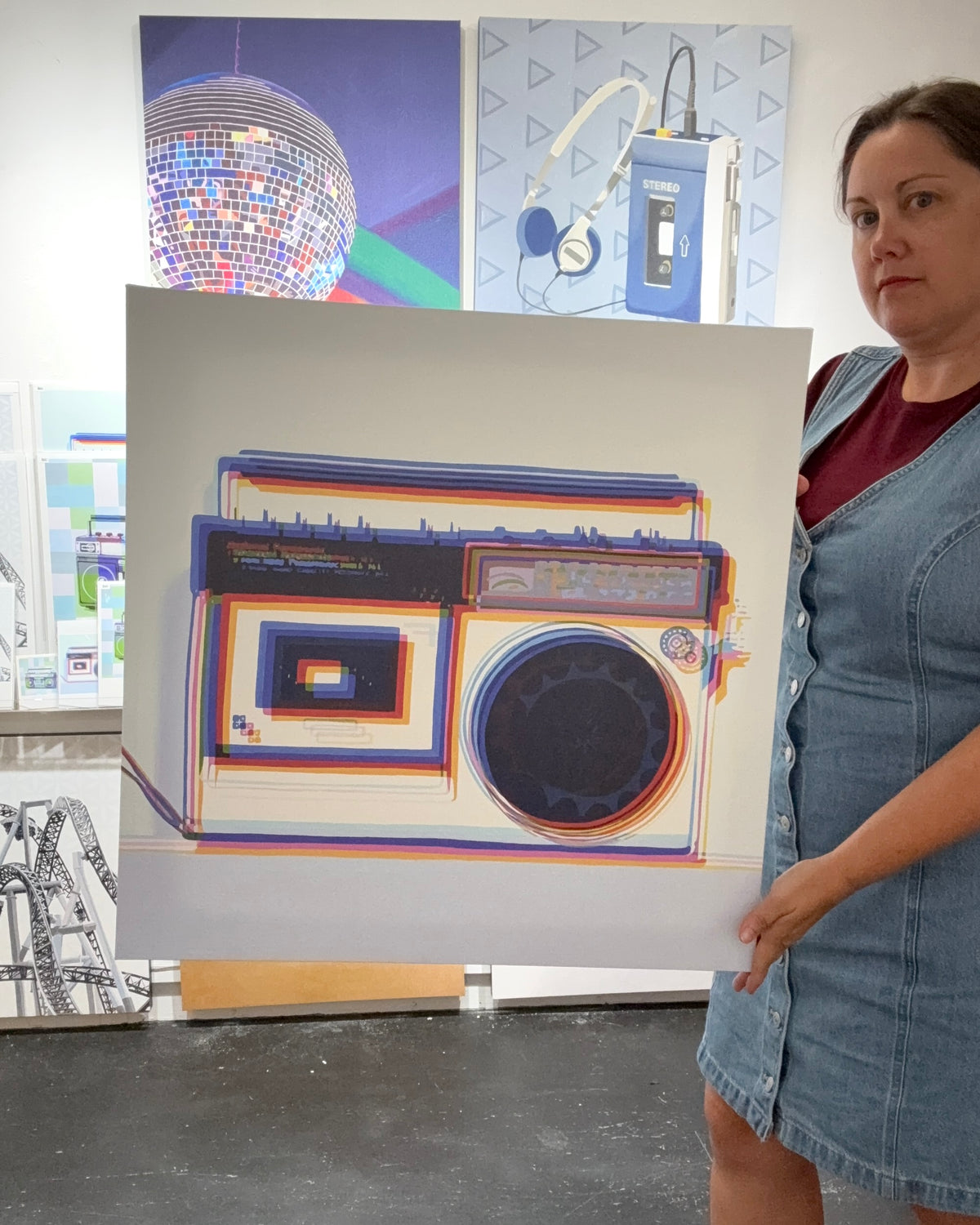 Frequencies Print on Canvas
