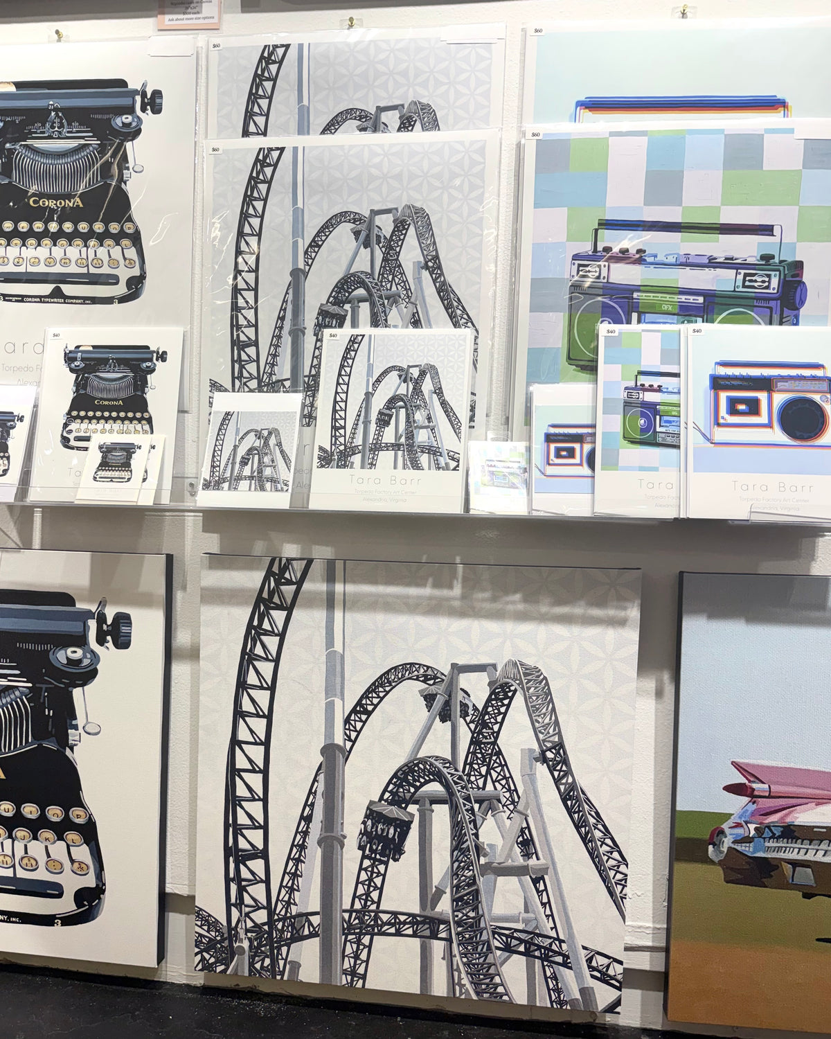 Rollercoaster Hardcover Journal