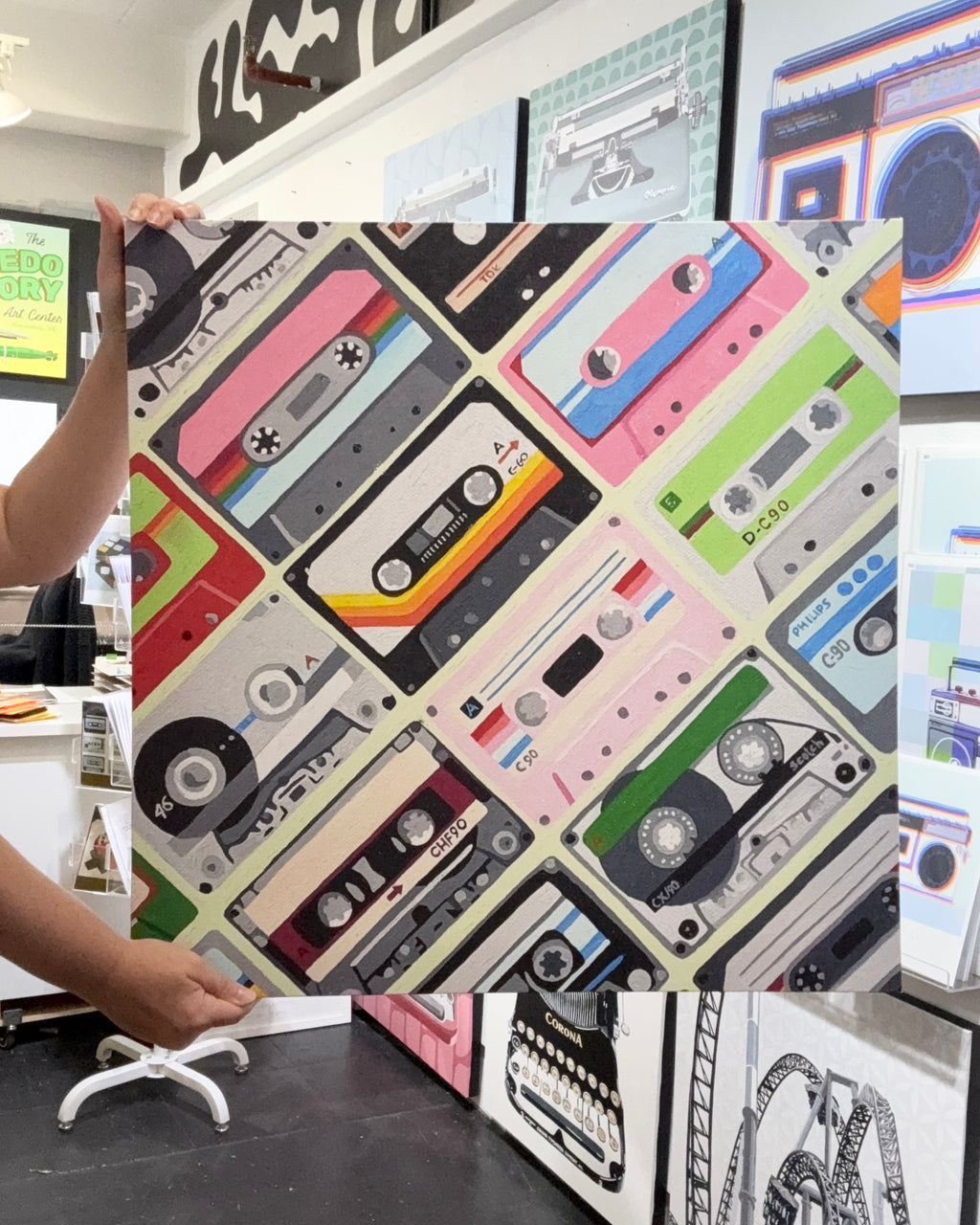 Mixtape Collection Print on Canvas