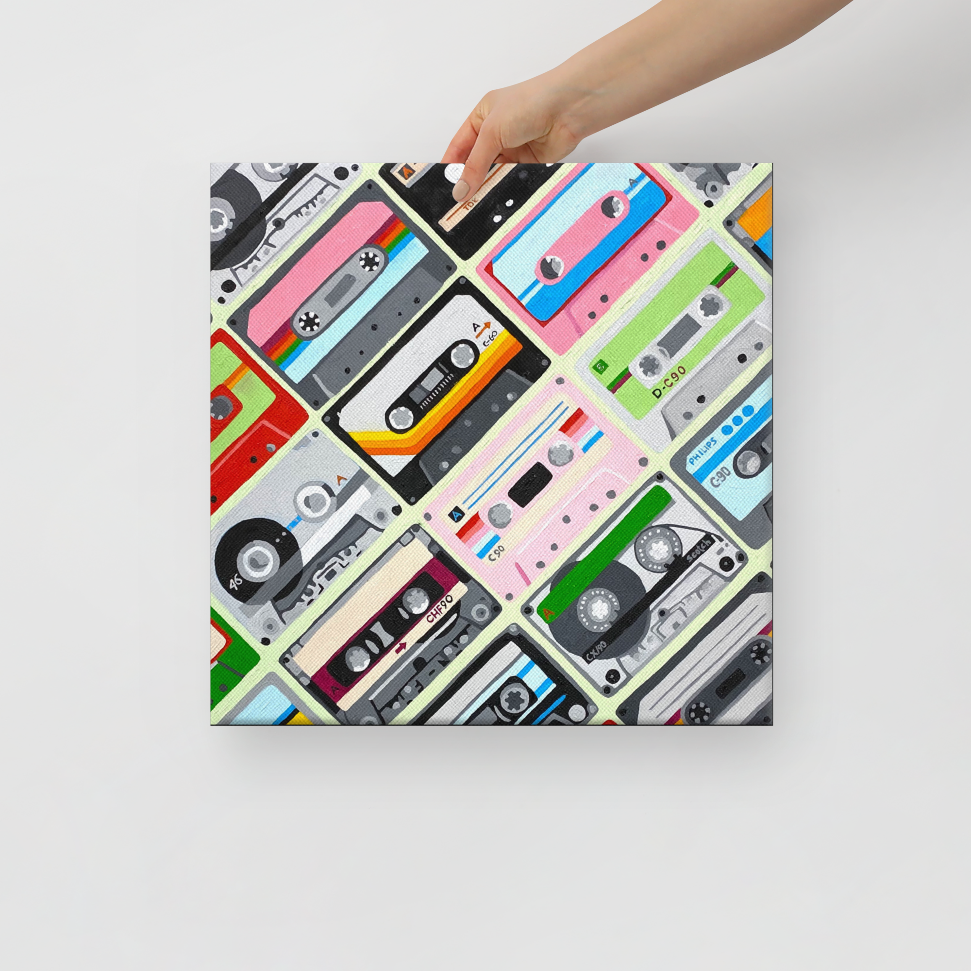 Mixtape Collection Print on Canvas