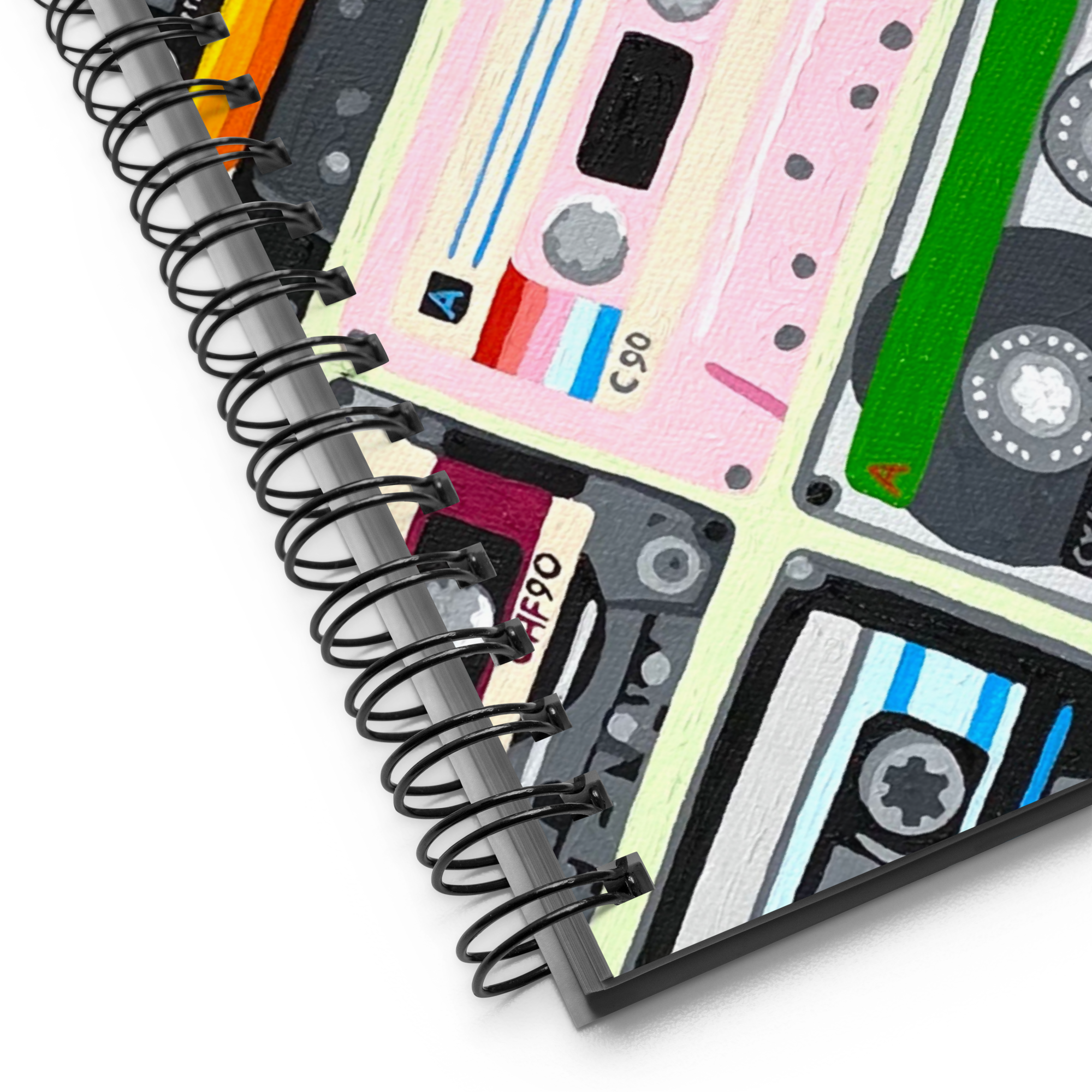 Mixtape Collection Spiral notebook