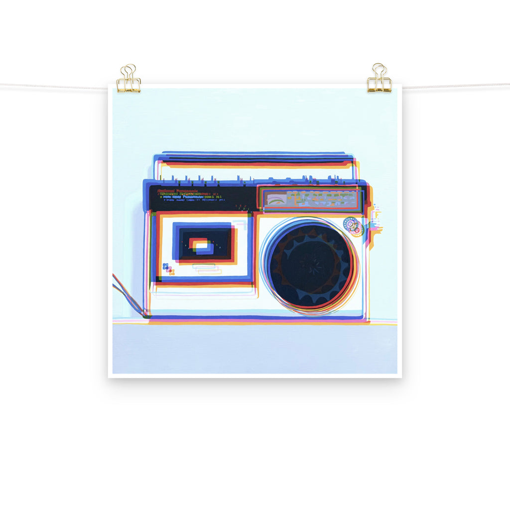 Frequencies Print on Paper