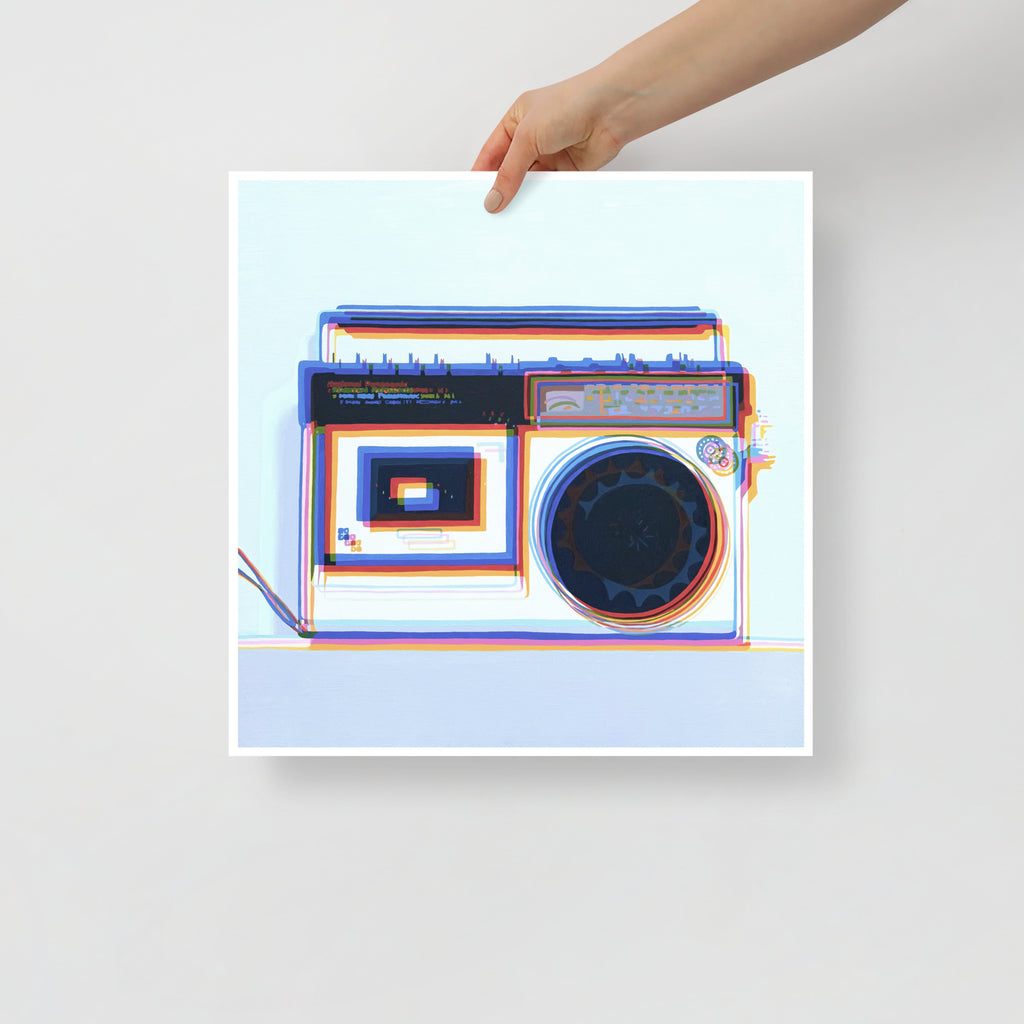 Frequencies Print on Paper