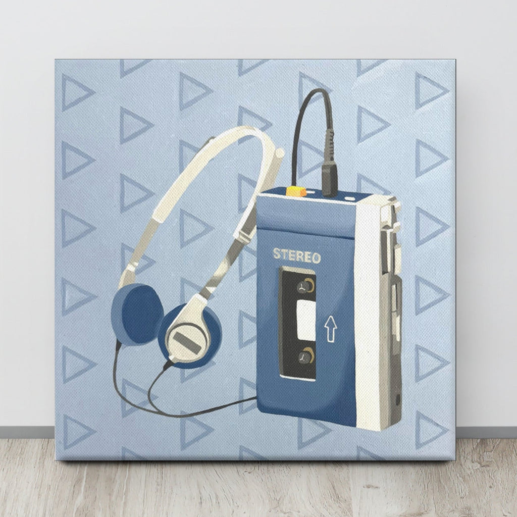 Walkman Print on Canvas