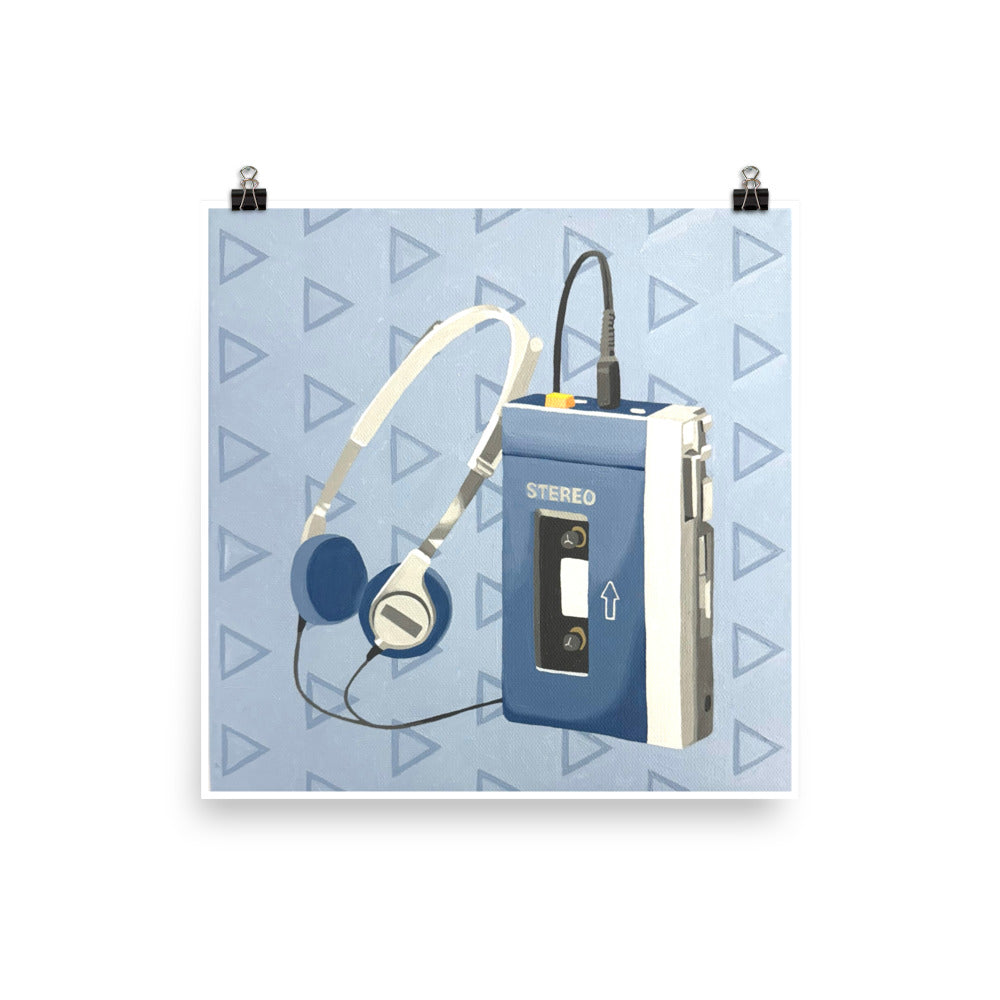 Walkman Print on Paper