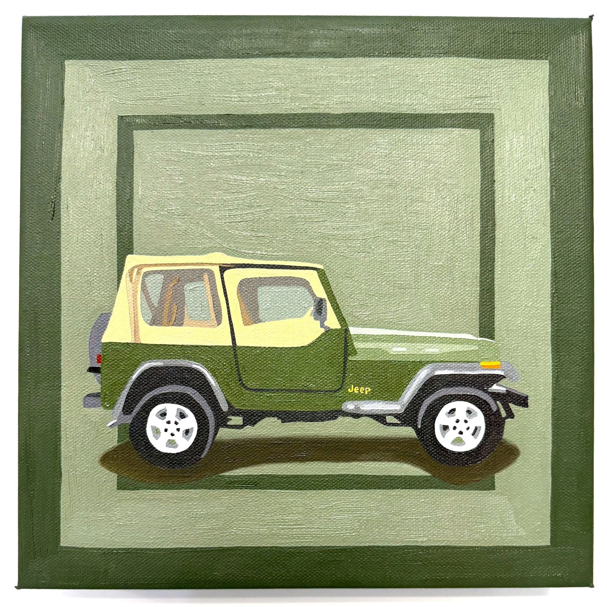Green Jeep