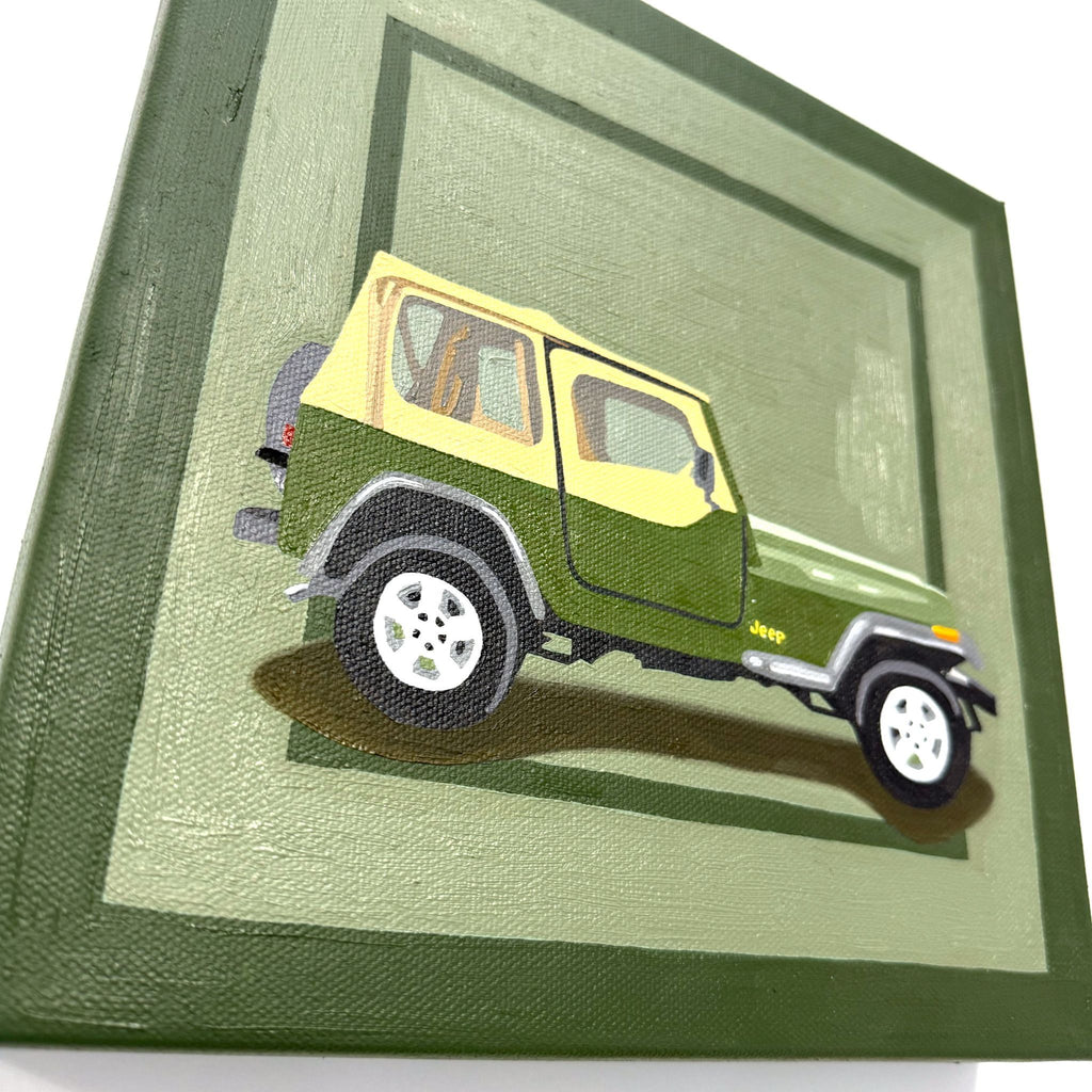 Green Jeep