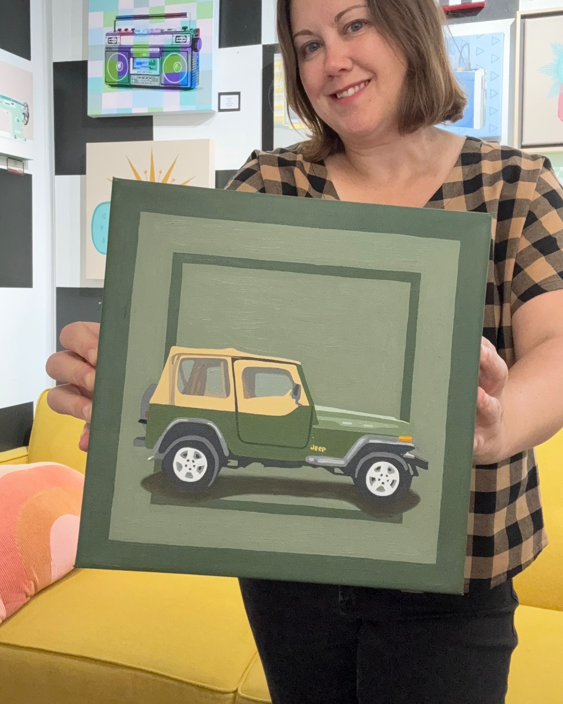 Green Jeep