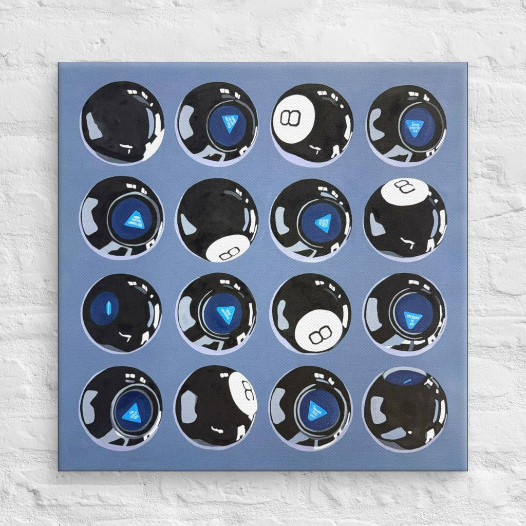 Signs Point to Yes Print on Canvas