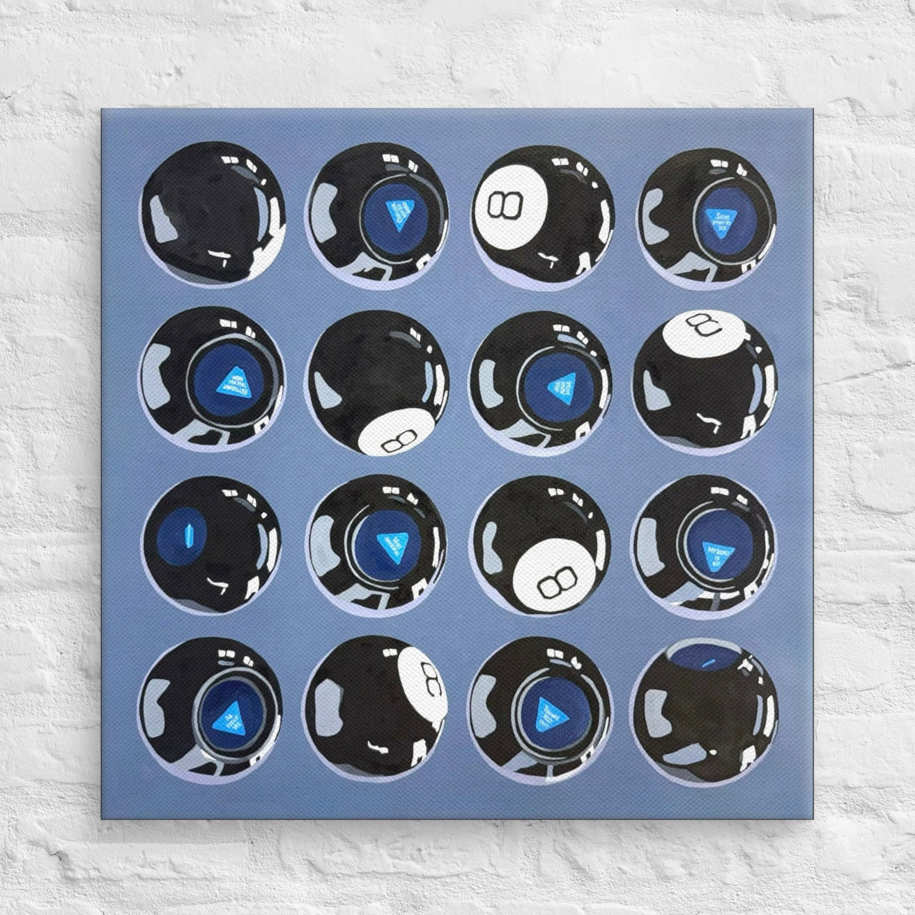 Signs Point to Yes Print on Canvas