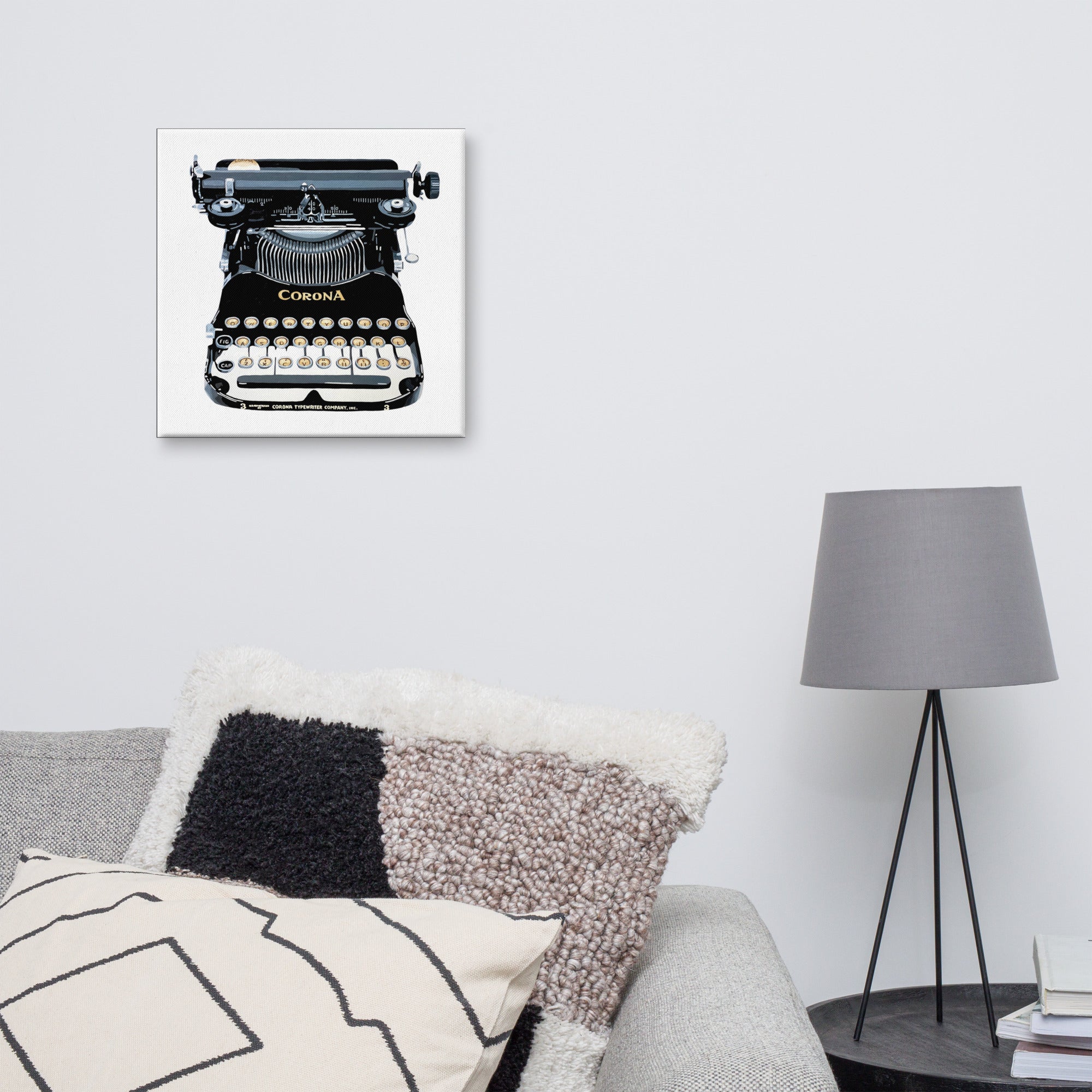 Corona Print on Canvas