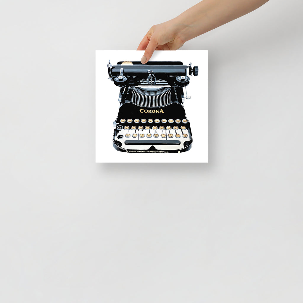 Corona Print on Paper
