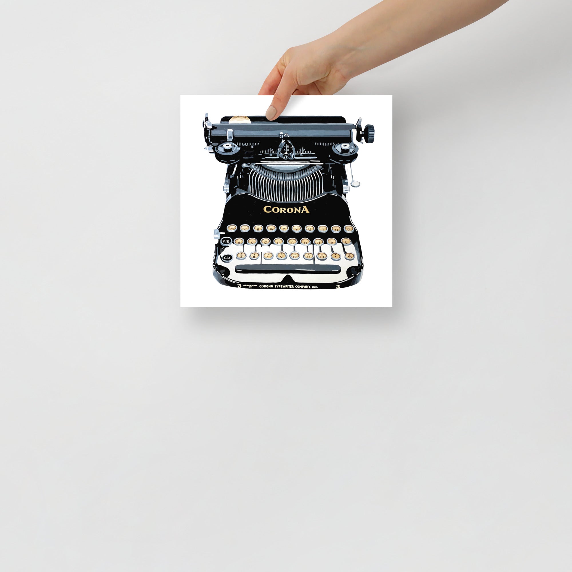 Corona Print on Paper