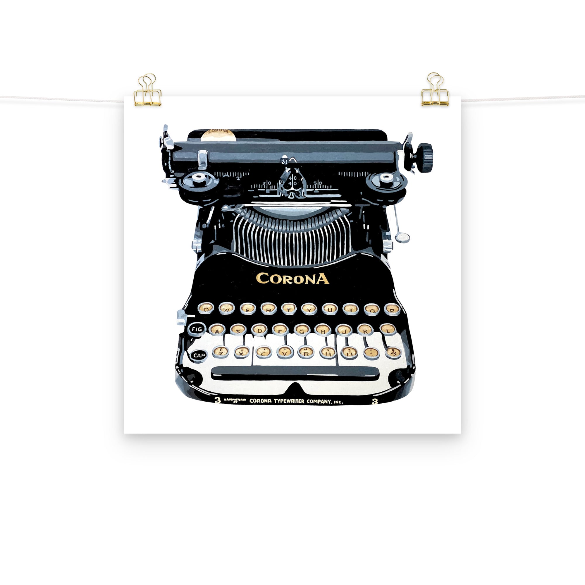Corona Print on Paper