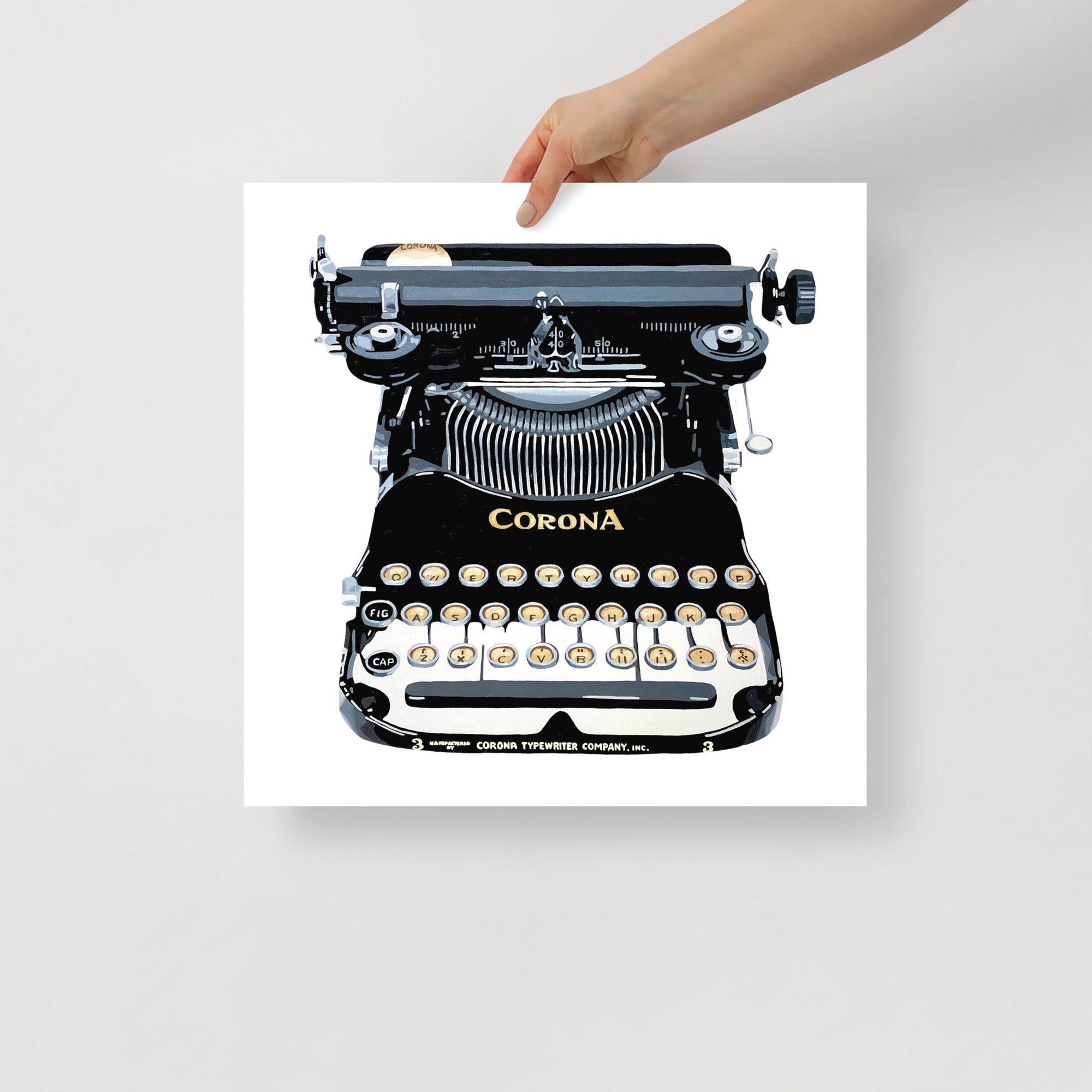 Corona Print on Paper