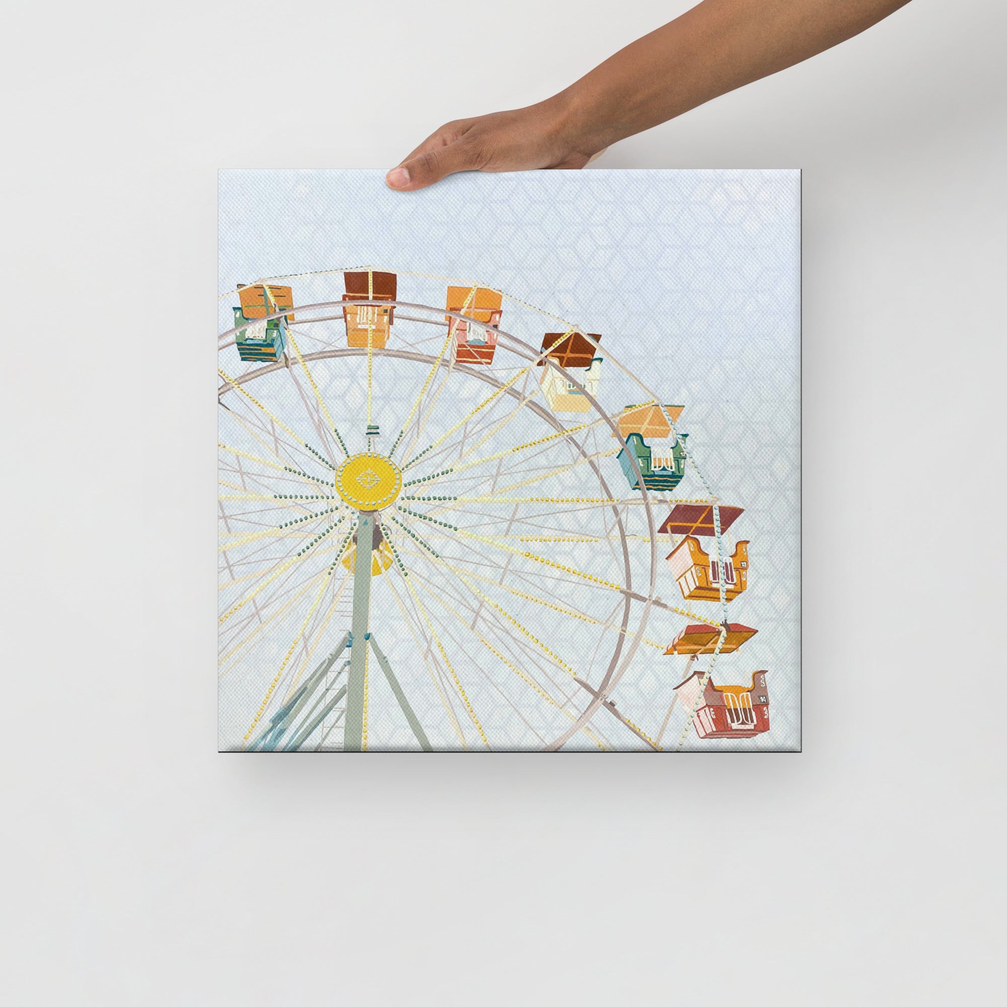 Ferris Wheel Print on Canvas
