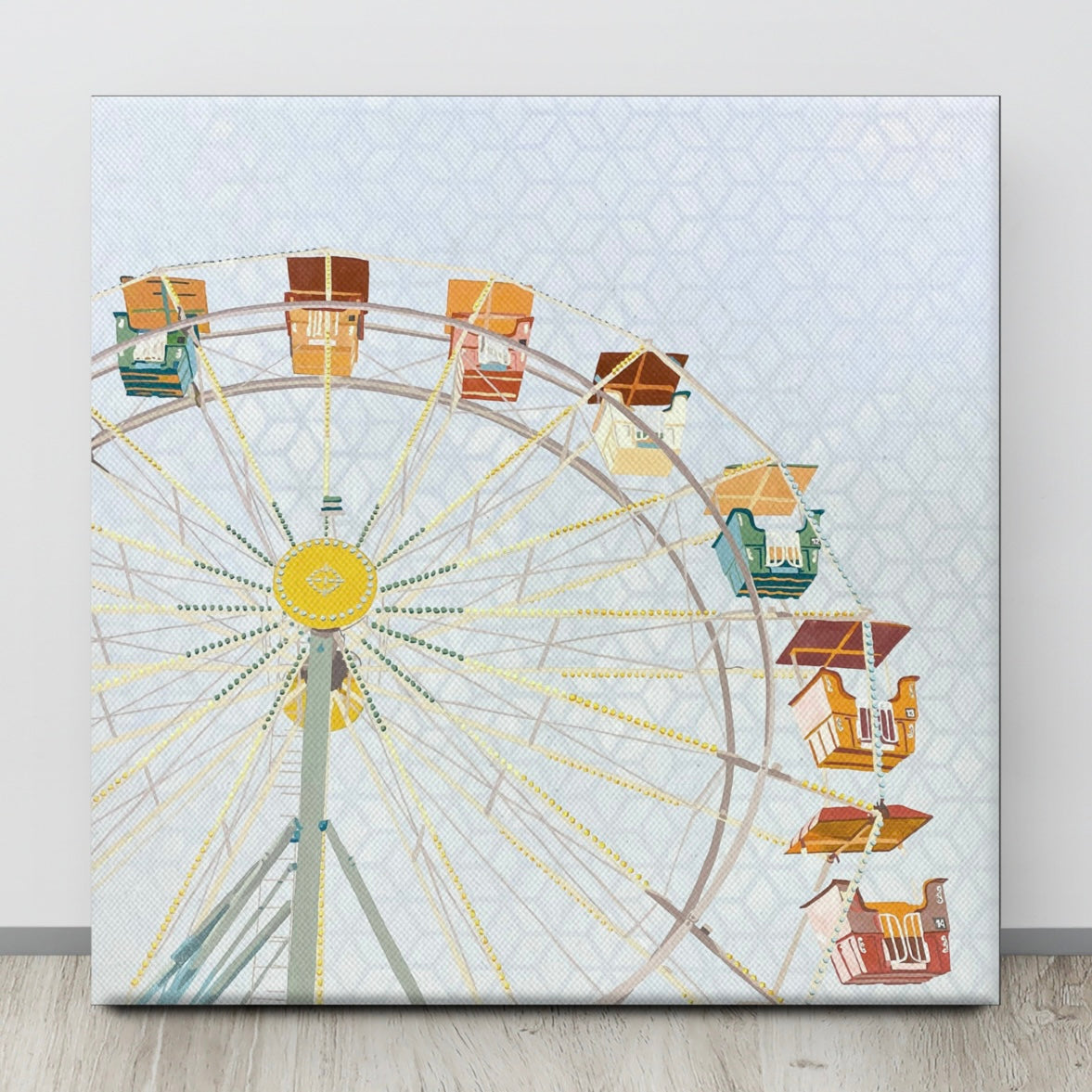 Ferris Wheel Print on Canvas