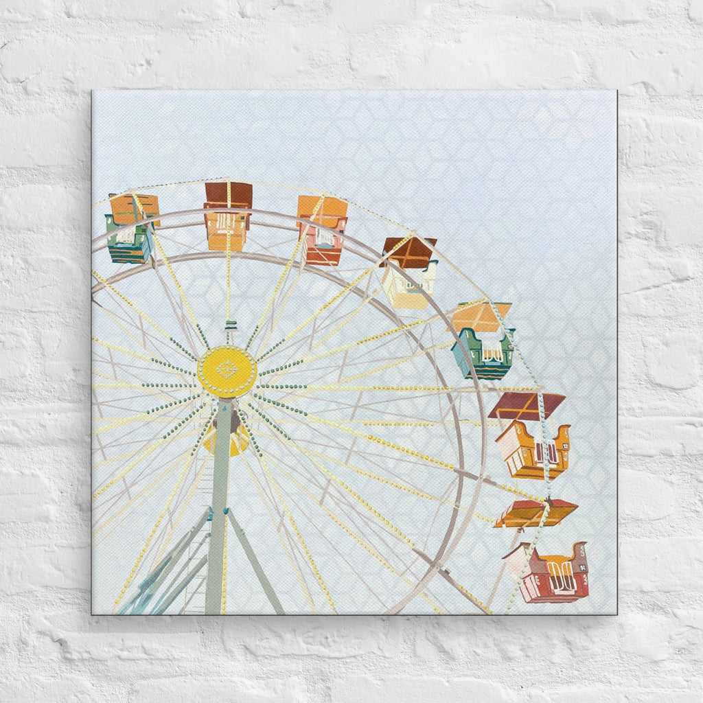 Ferris Wheel Print on Canvas