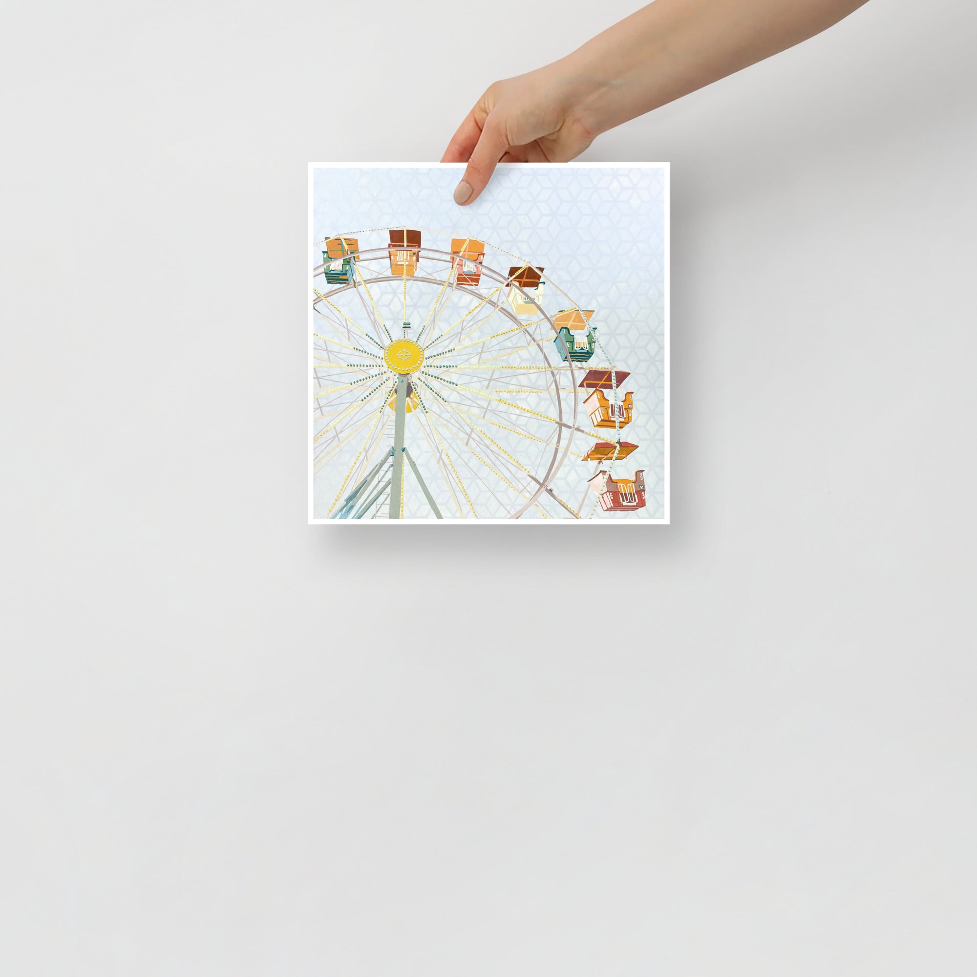 Ferris Wheel Print on Paper