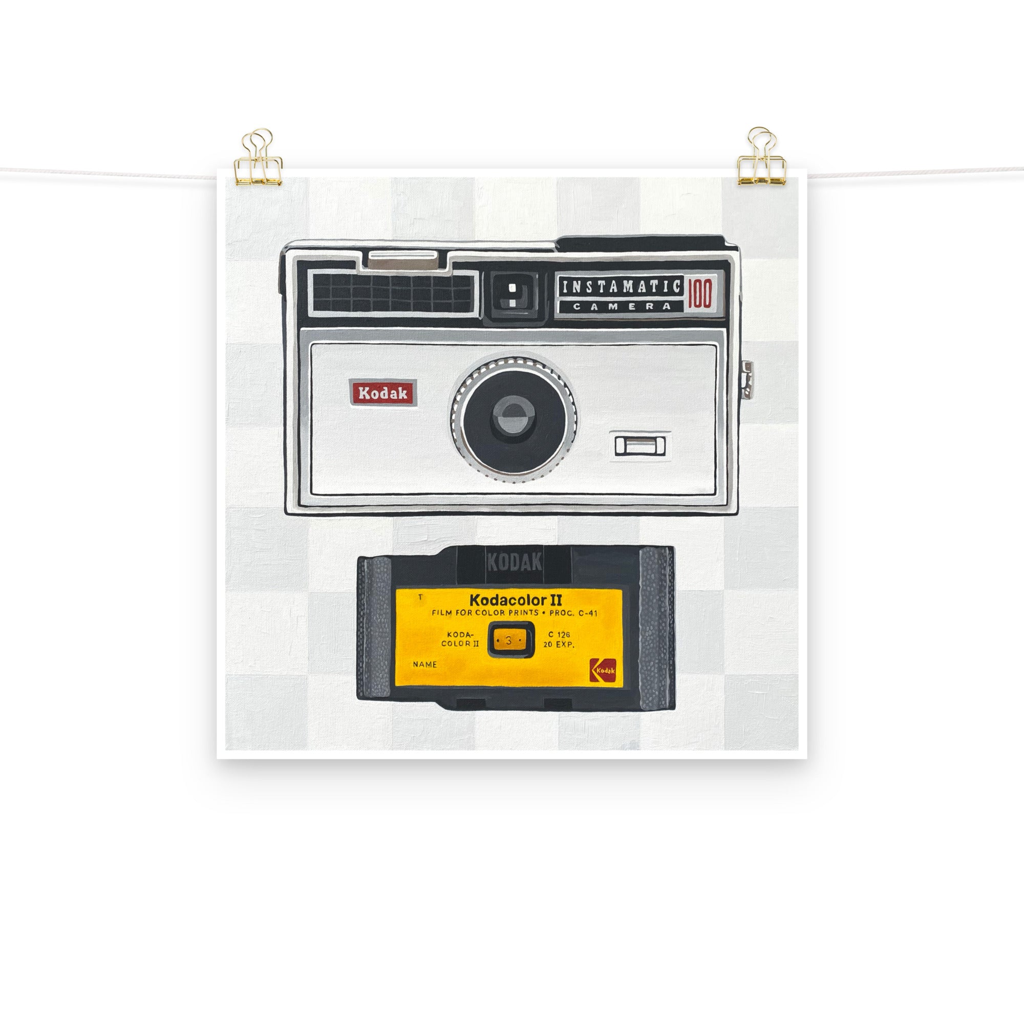 Instamatic Print on Paper