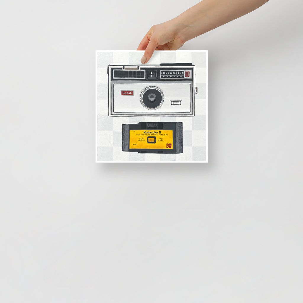 Instamatic Print on Paper