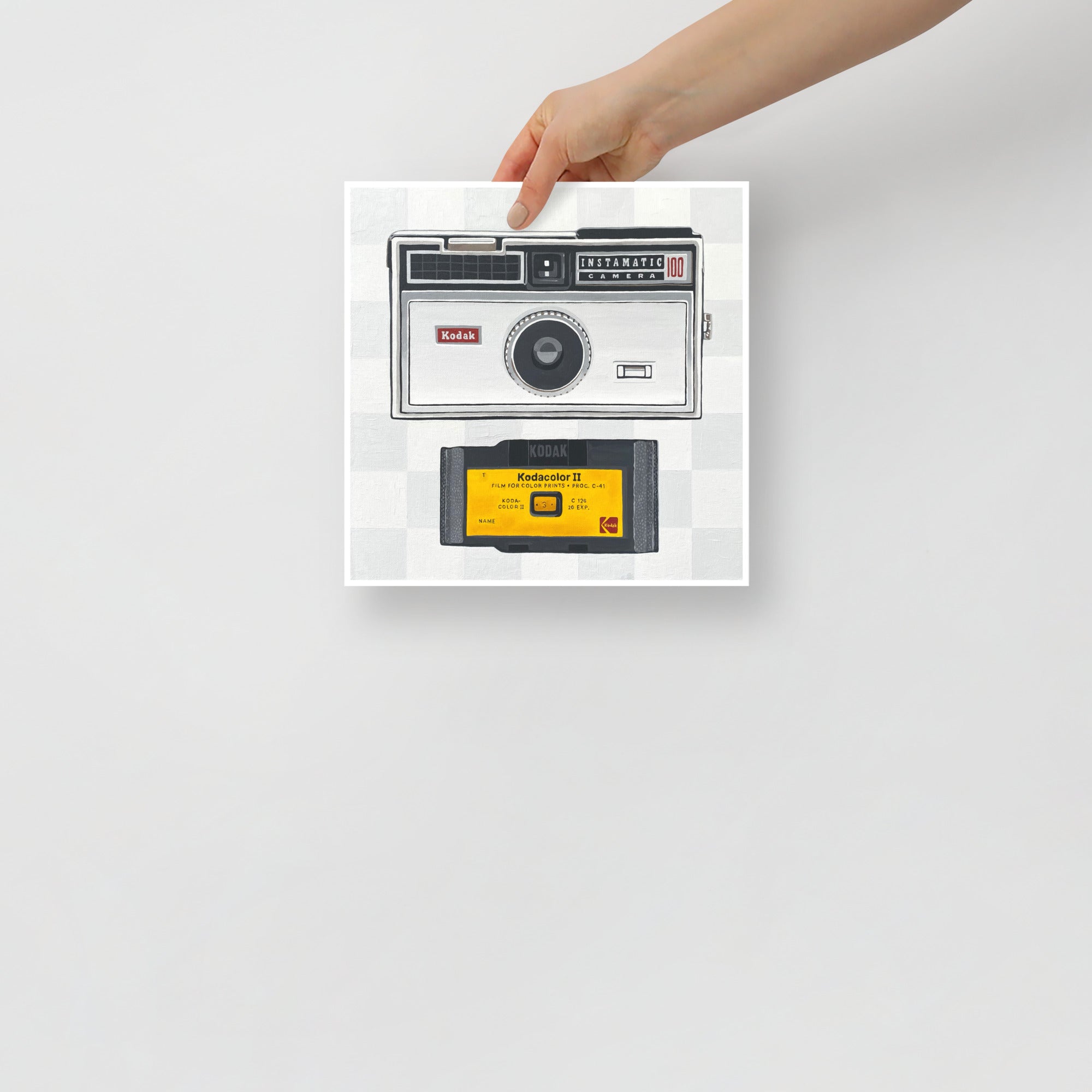 Instamatic Print on Paper