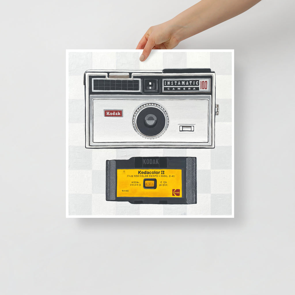 Instamatic Print on Paper