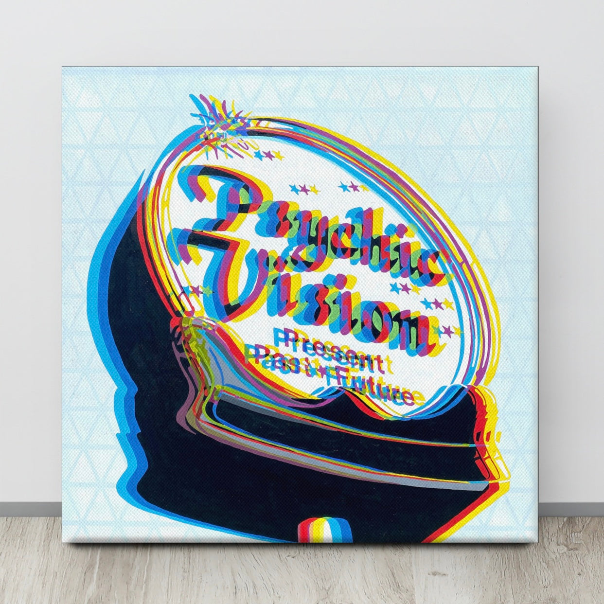 Psychic Vision Print on Canvas
