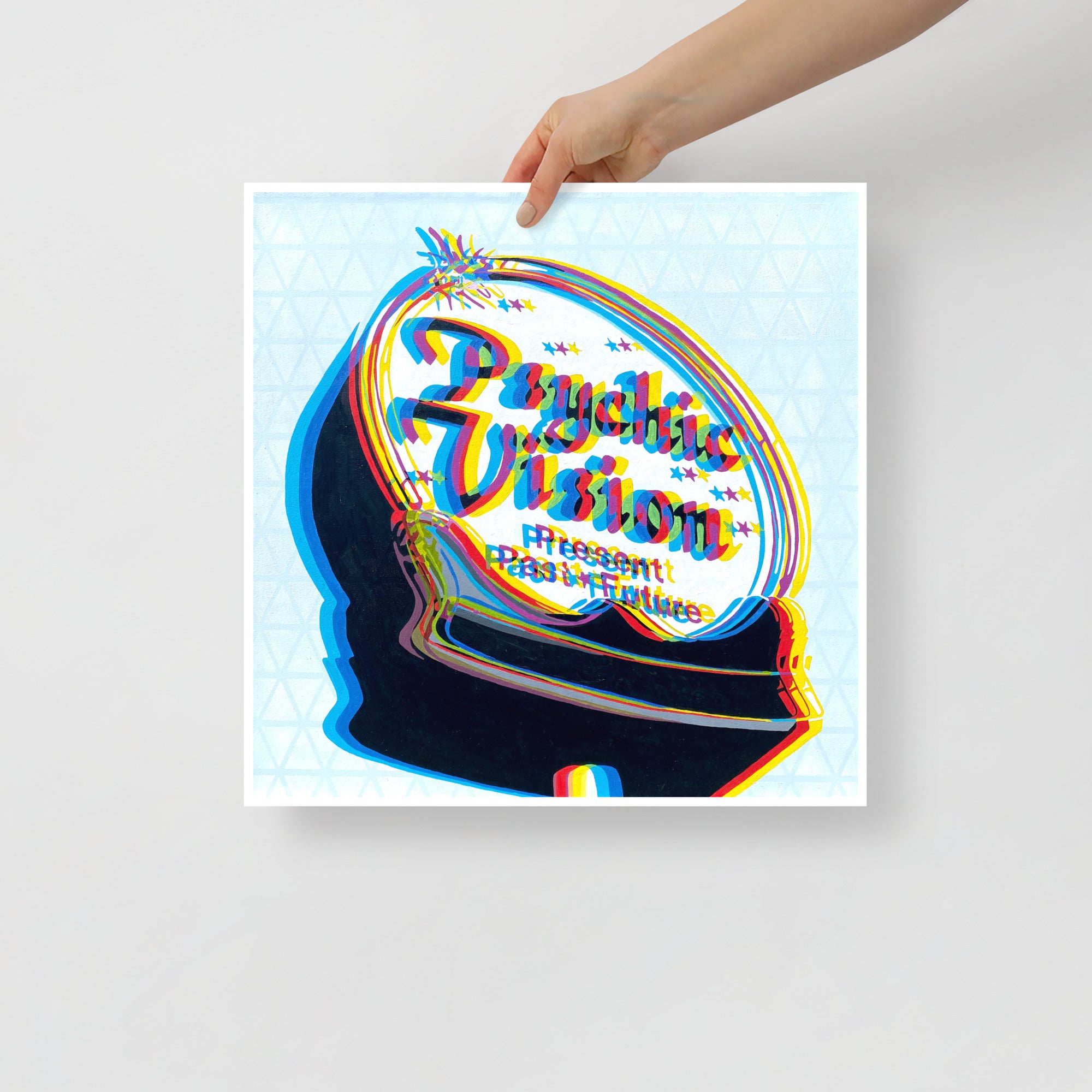 Psychic Vision Print on Paper