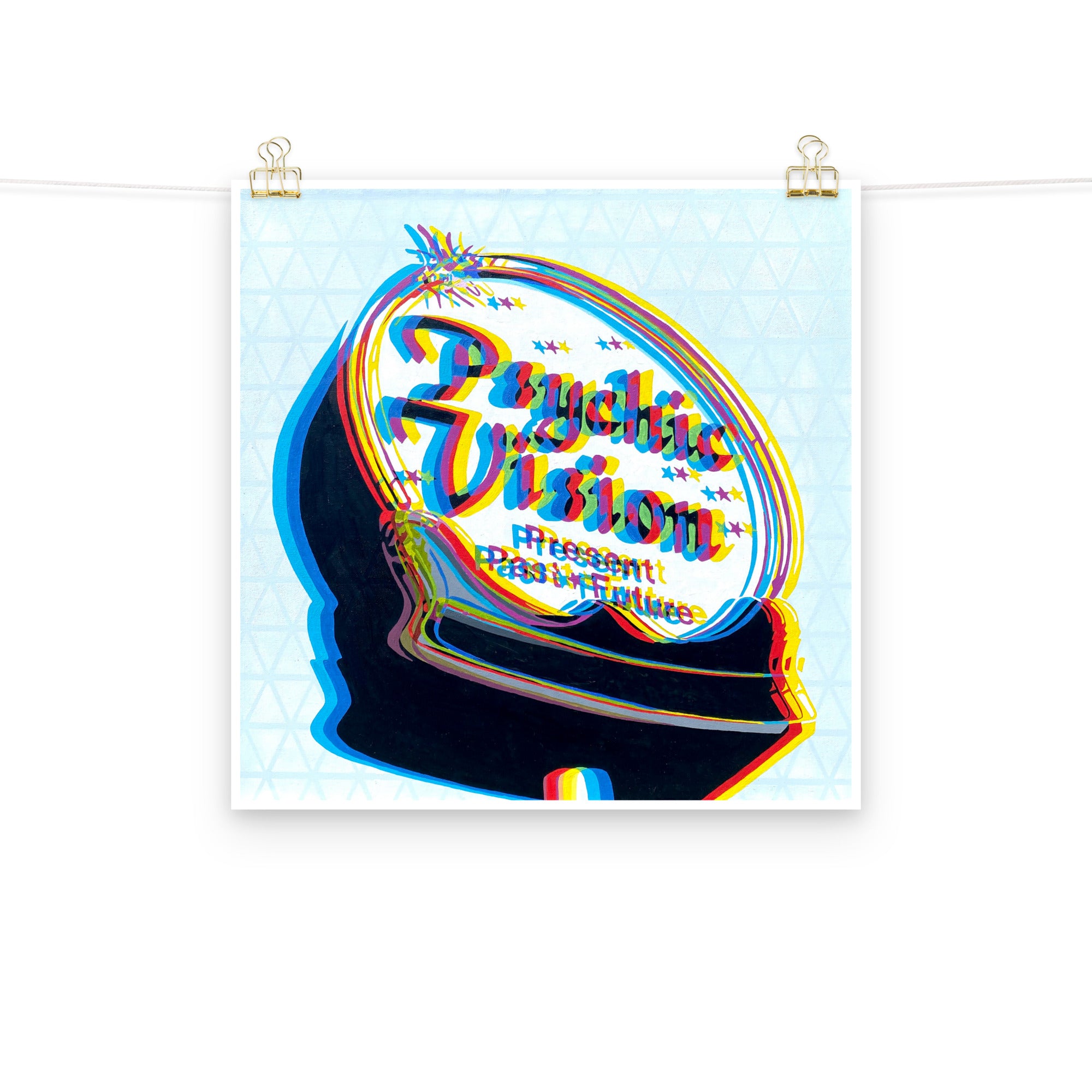 Psychic Vision Print on Paper