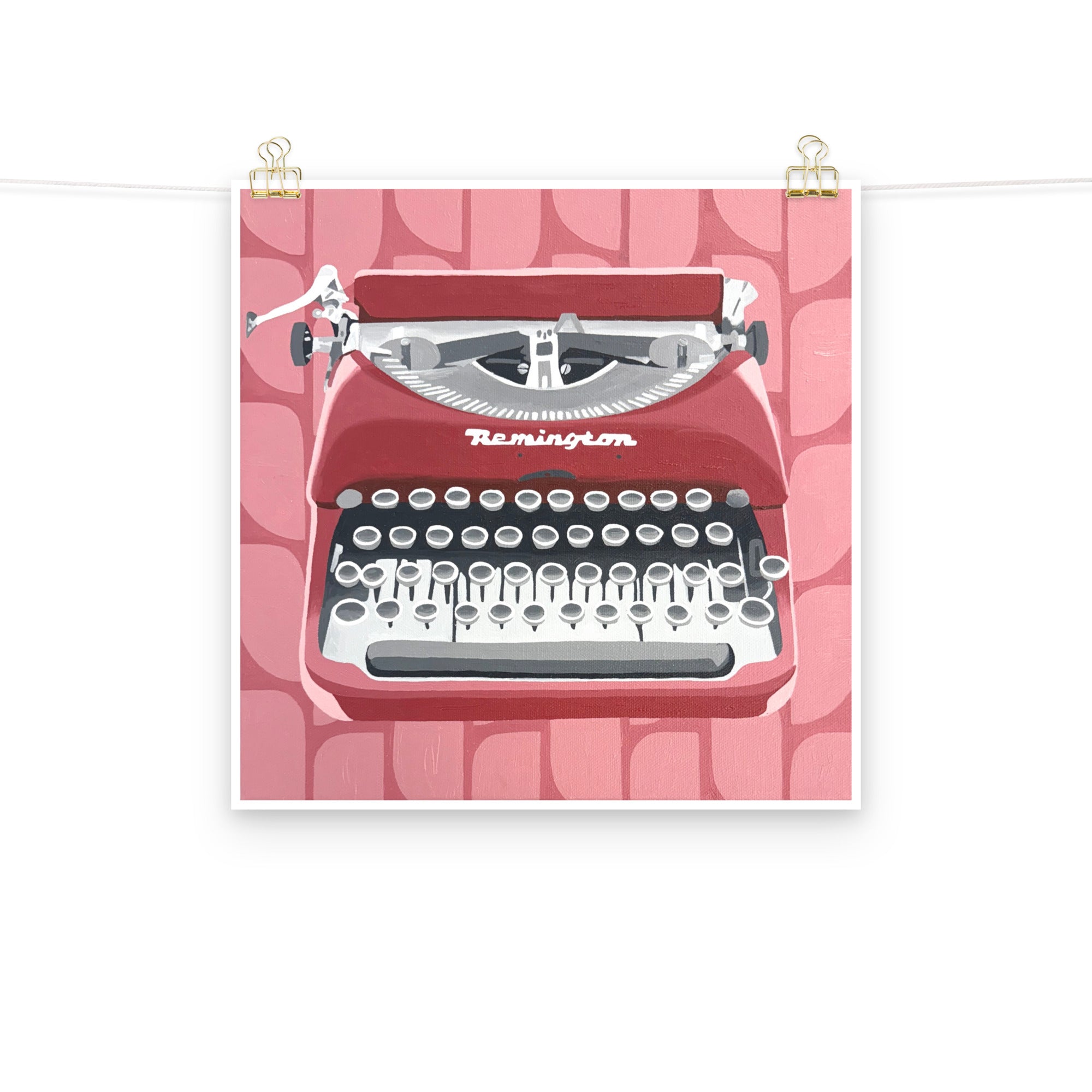 Remington Print on Paper