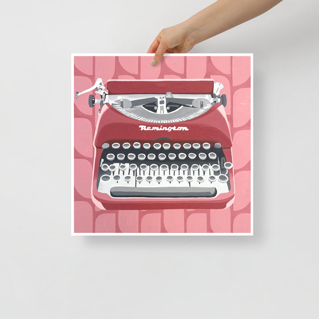 Remington Print on Paper