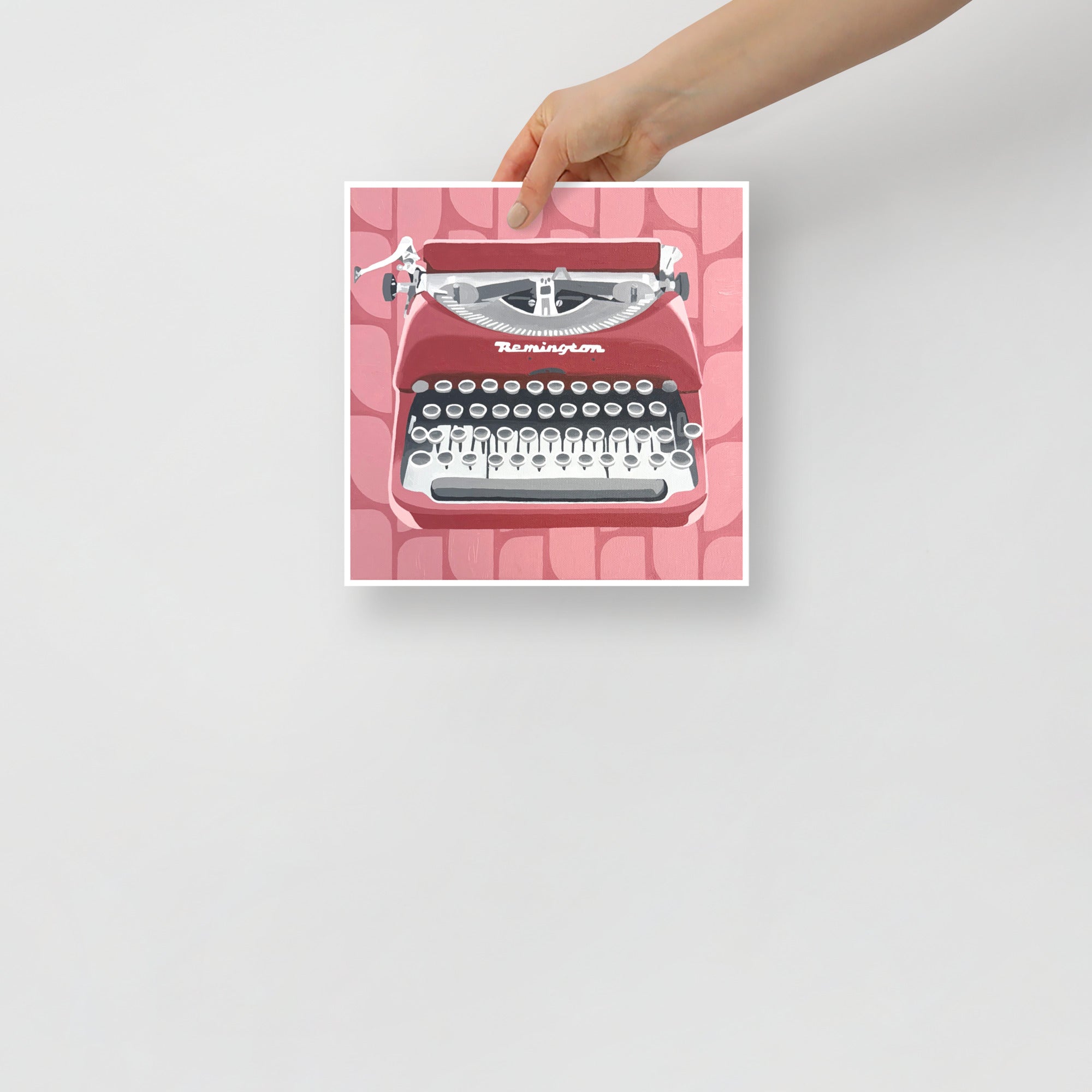 Remington Print on Paper