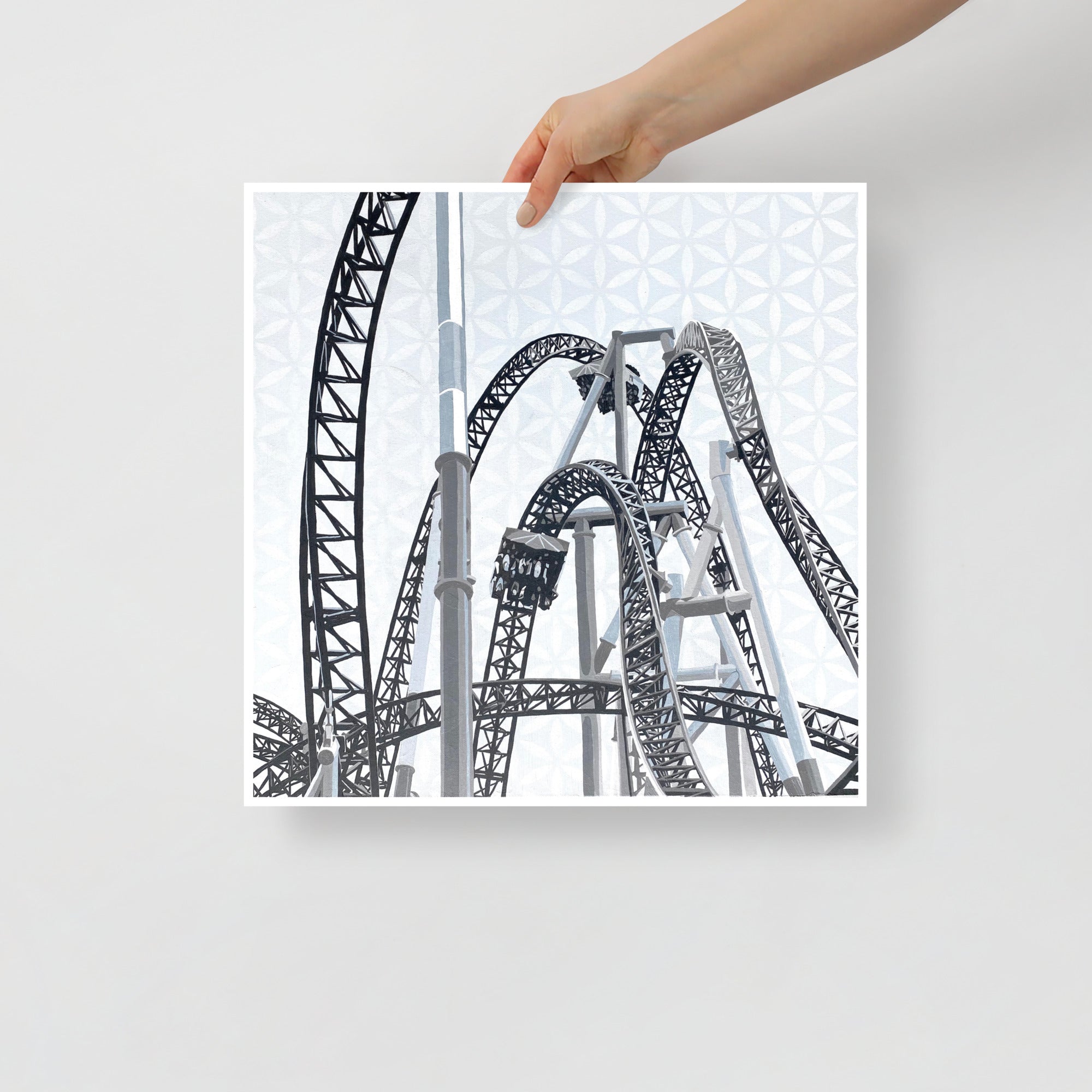 Rollercoaster Print on Paper
