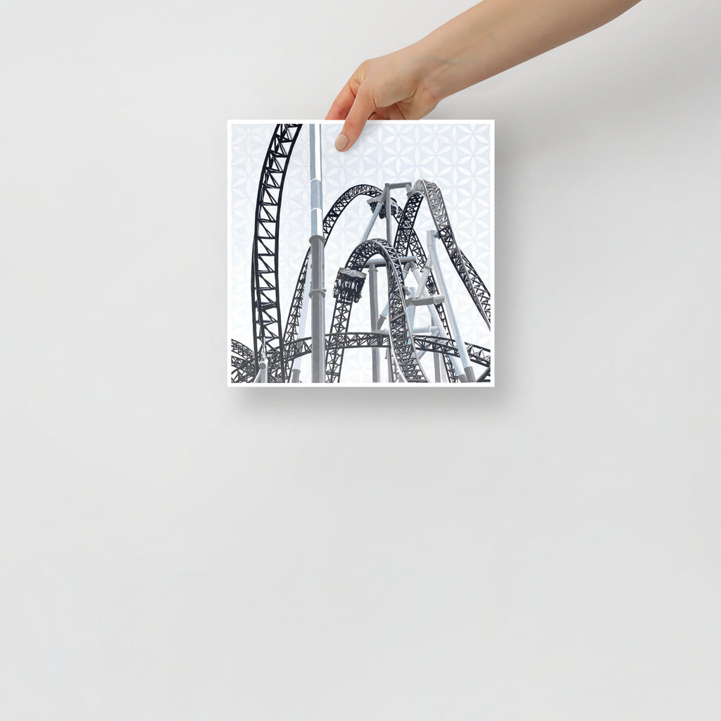 Rollercoaster Print on Paper