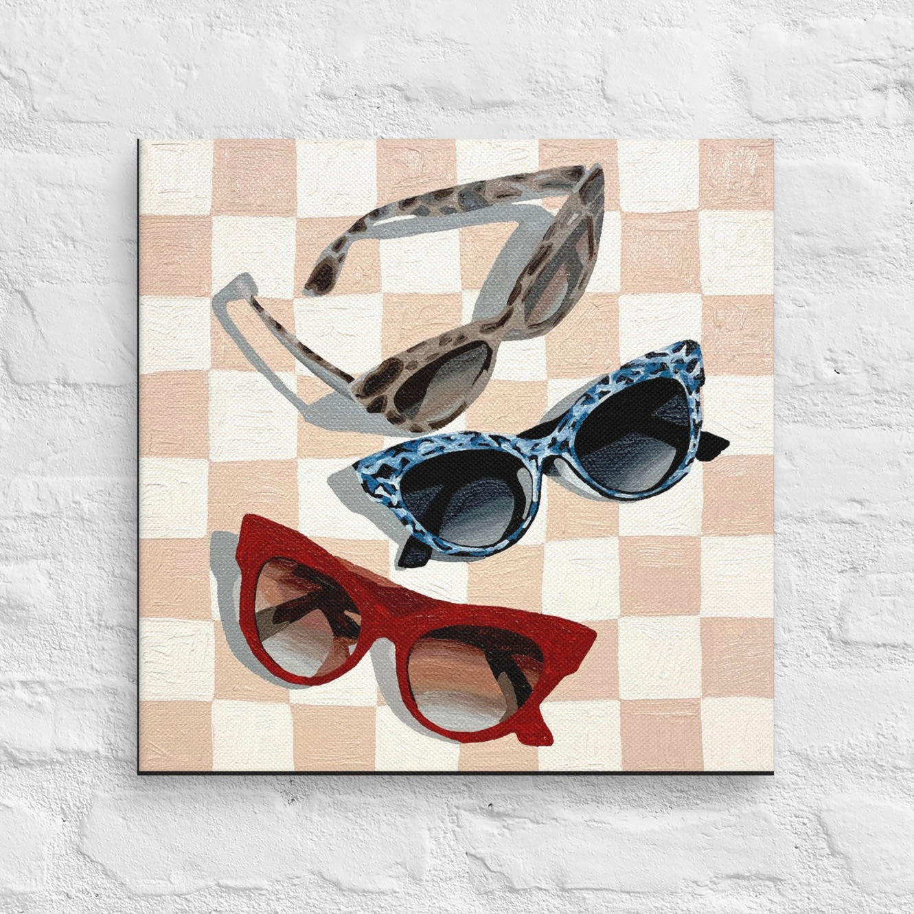 Shades Print on Canvas