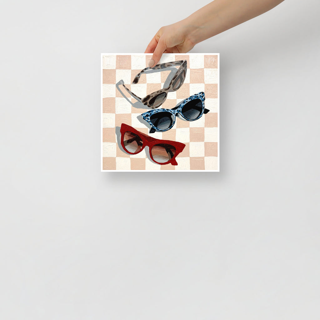 Shades Print on Paper