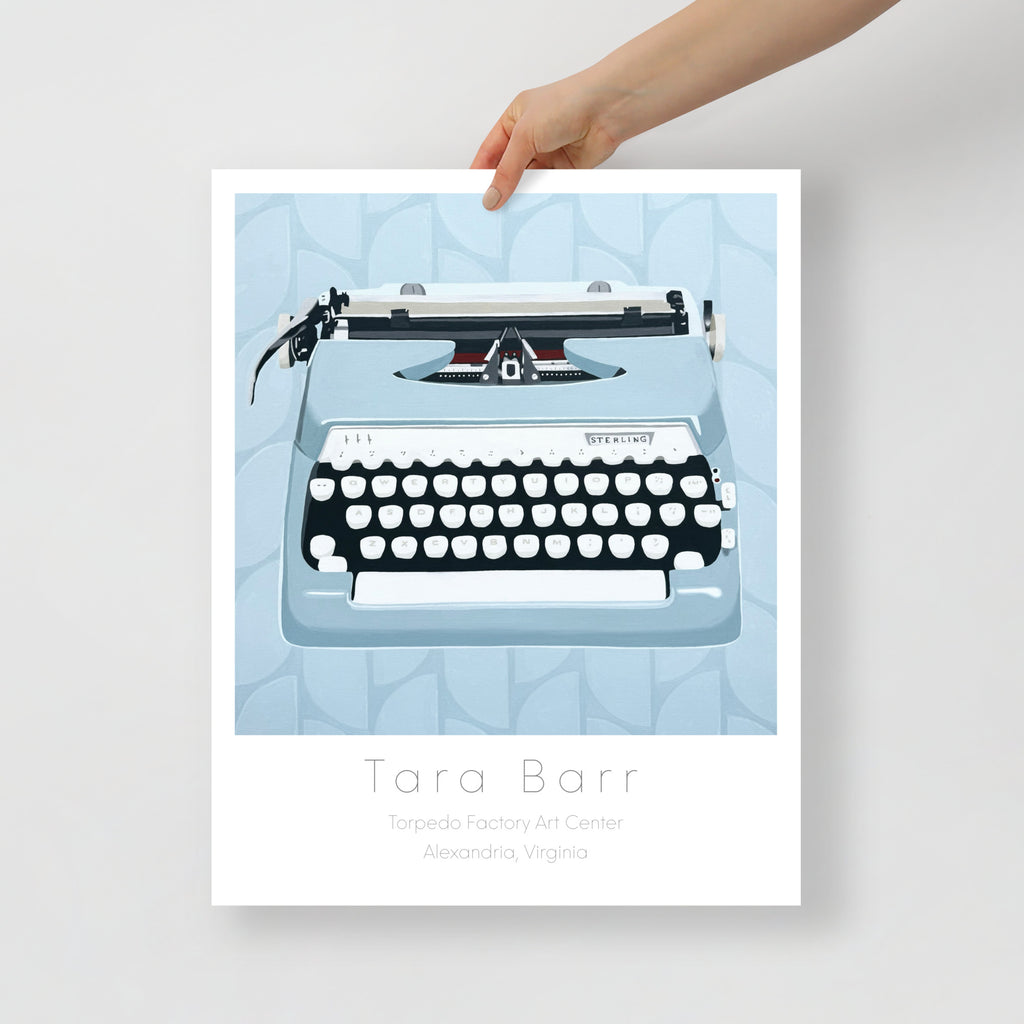 Sterling Print on Paper with Information Block