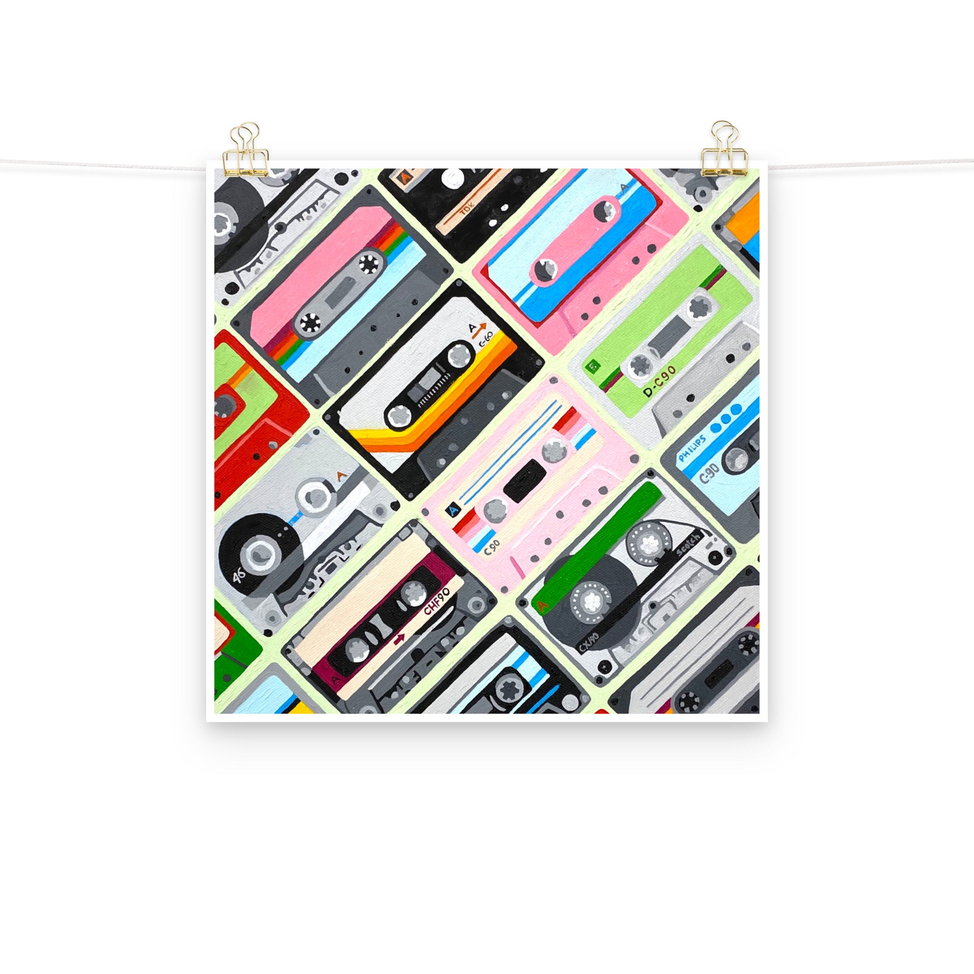 Mixtape Collection Print on Paper
