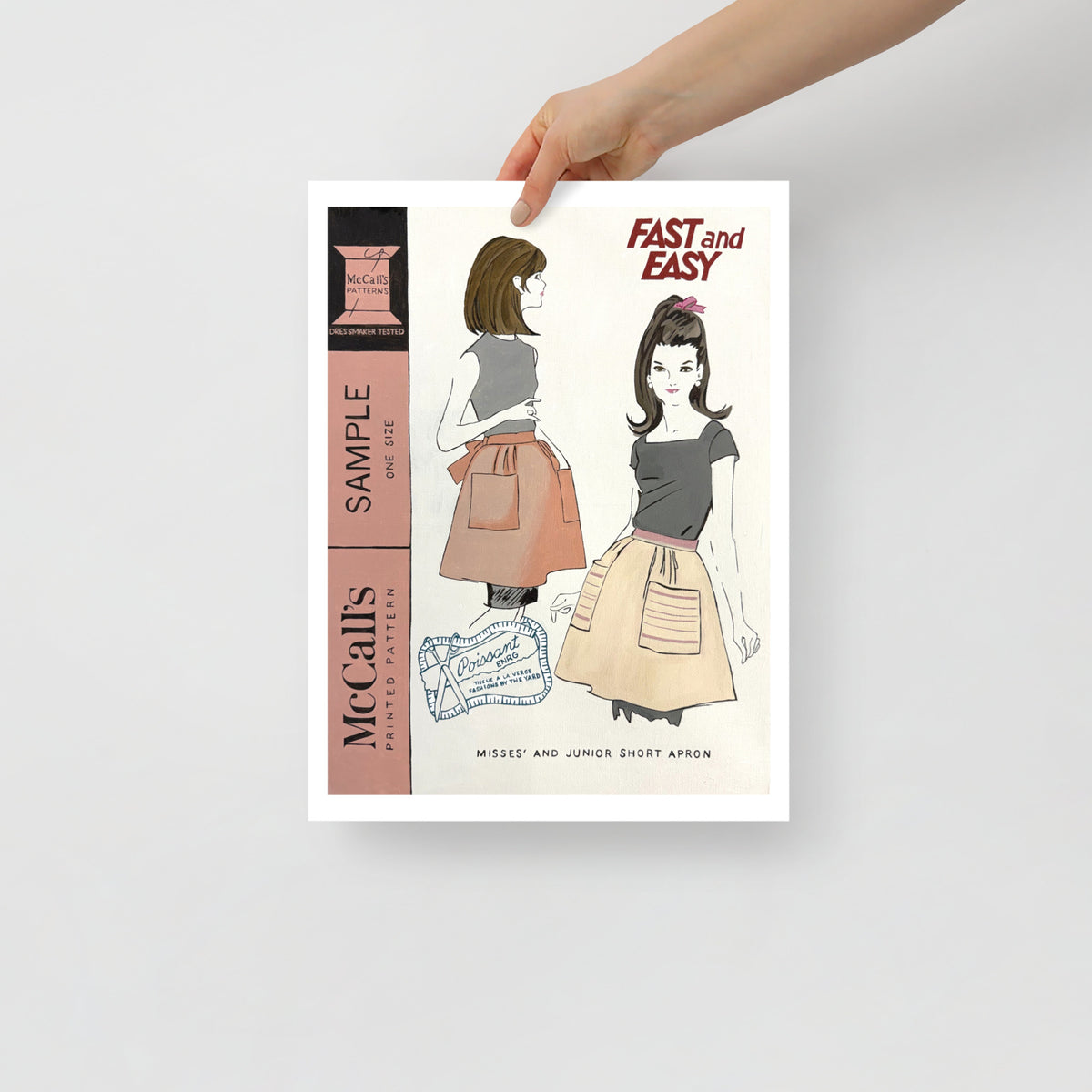 McCalls Aprons Art Print on Paper