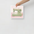 Singer Sewing Machine Print on Paper