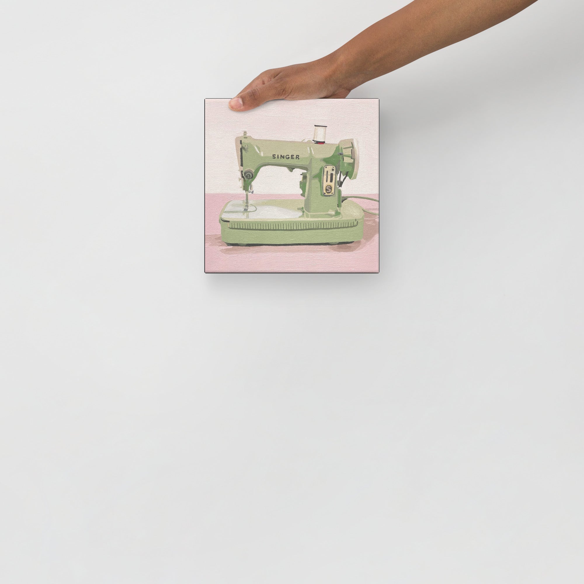 Singer Sewing Machine Print on Canvas