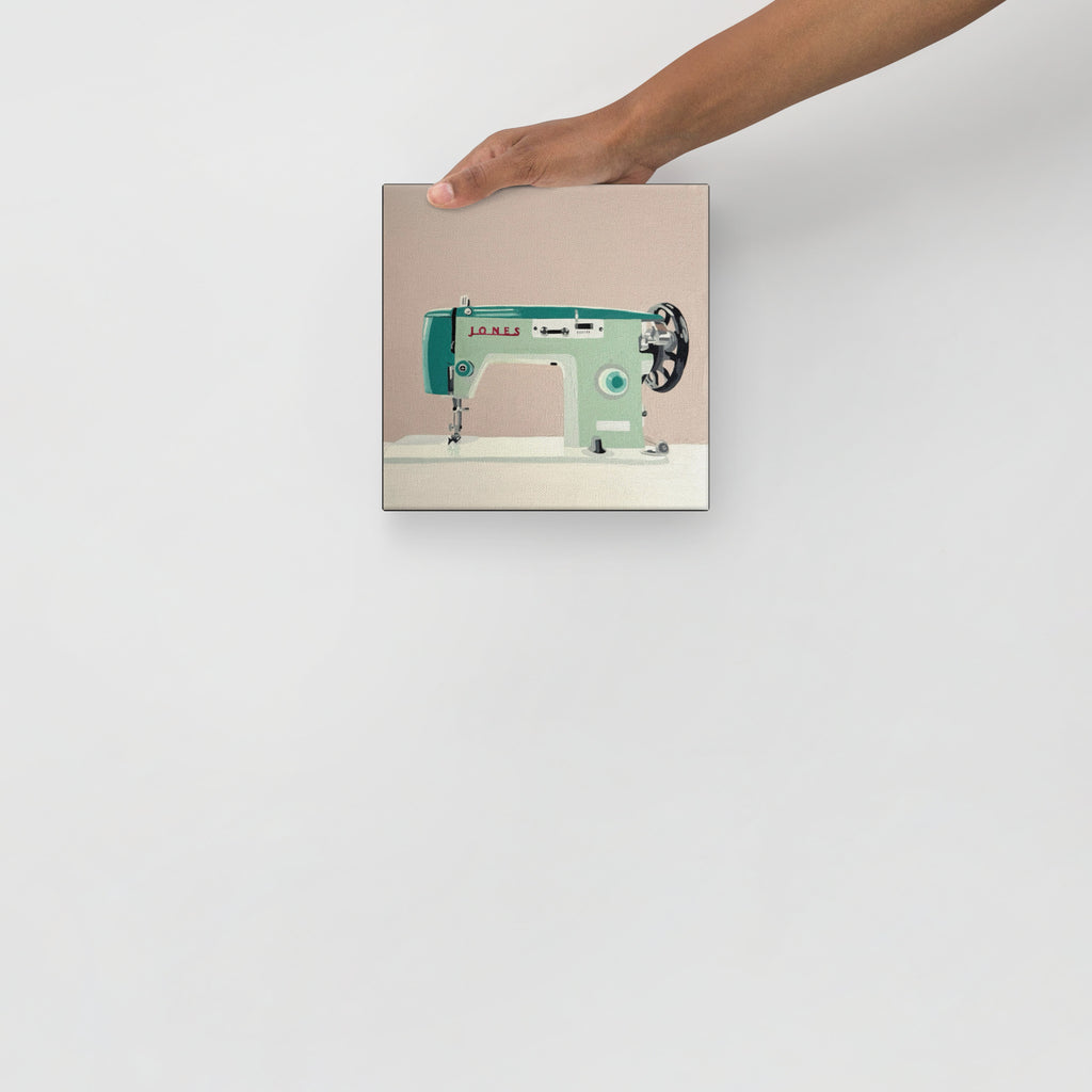 Jones Sewing Machine Print on Canvas