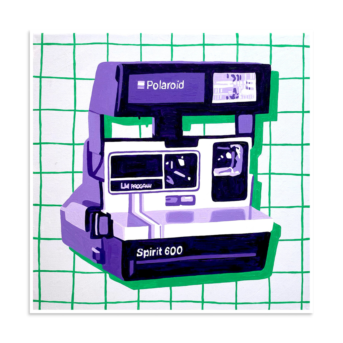 Camera Art Print on Paper