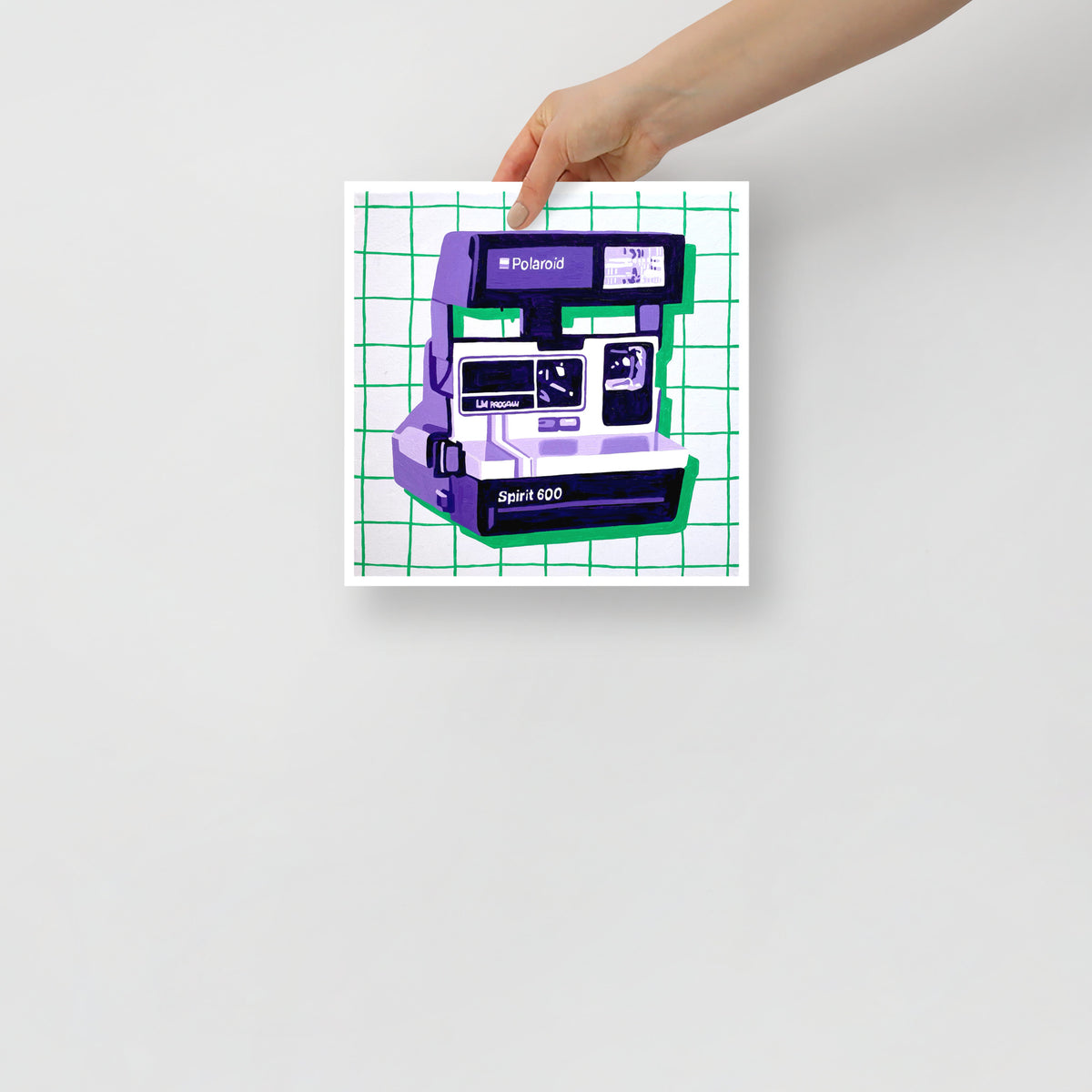 Camera Art Print on Paper