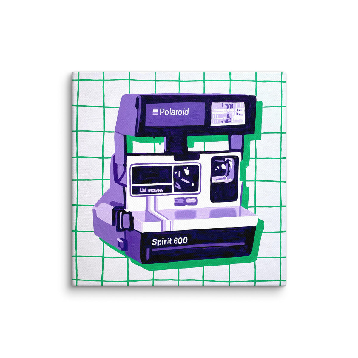Camera Art Print on Canvas