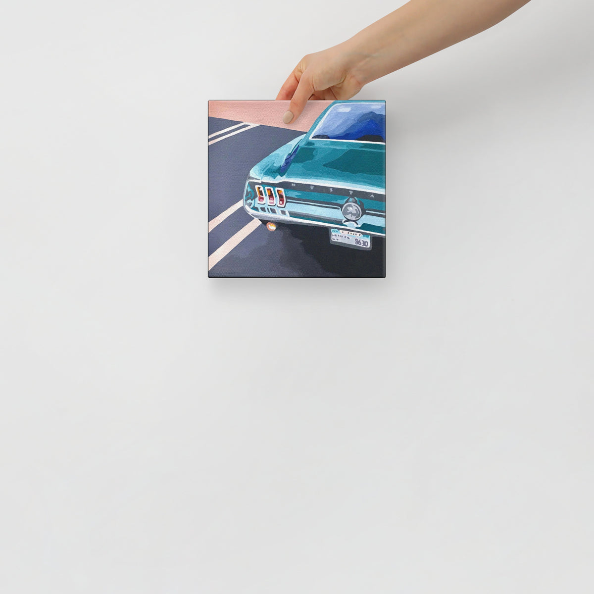 Muscle Car Art Print on Canvas