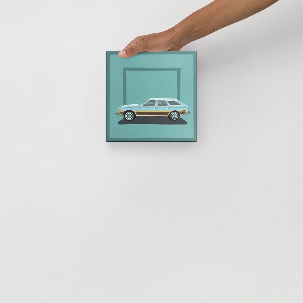 Station Wagon Art Print on Canvas
