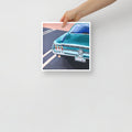 Muscle Car Art Print on Paper