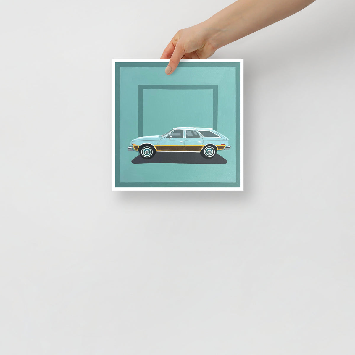 Station Wagon Art Print on Paper